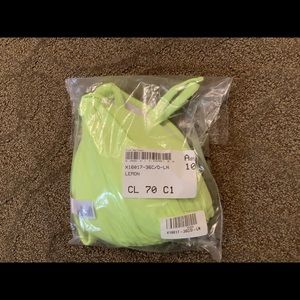 Lascana Lemon lime bikini top new with tags 34CD